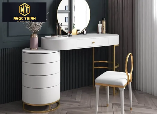 BÀN TRANG ĐIỂM NGỌC THỊNH GỖ CAO CẤP TINH TẾ